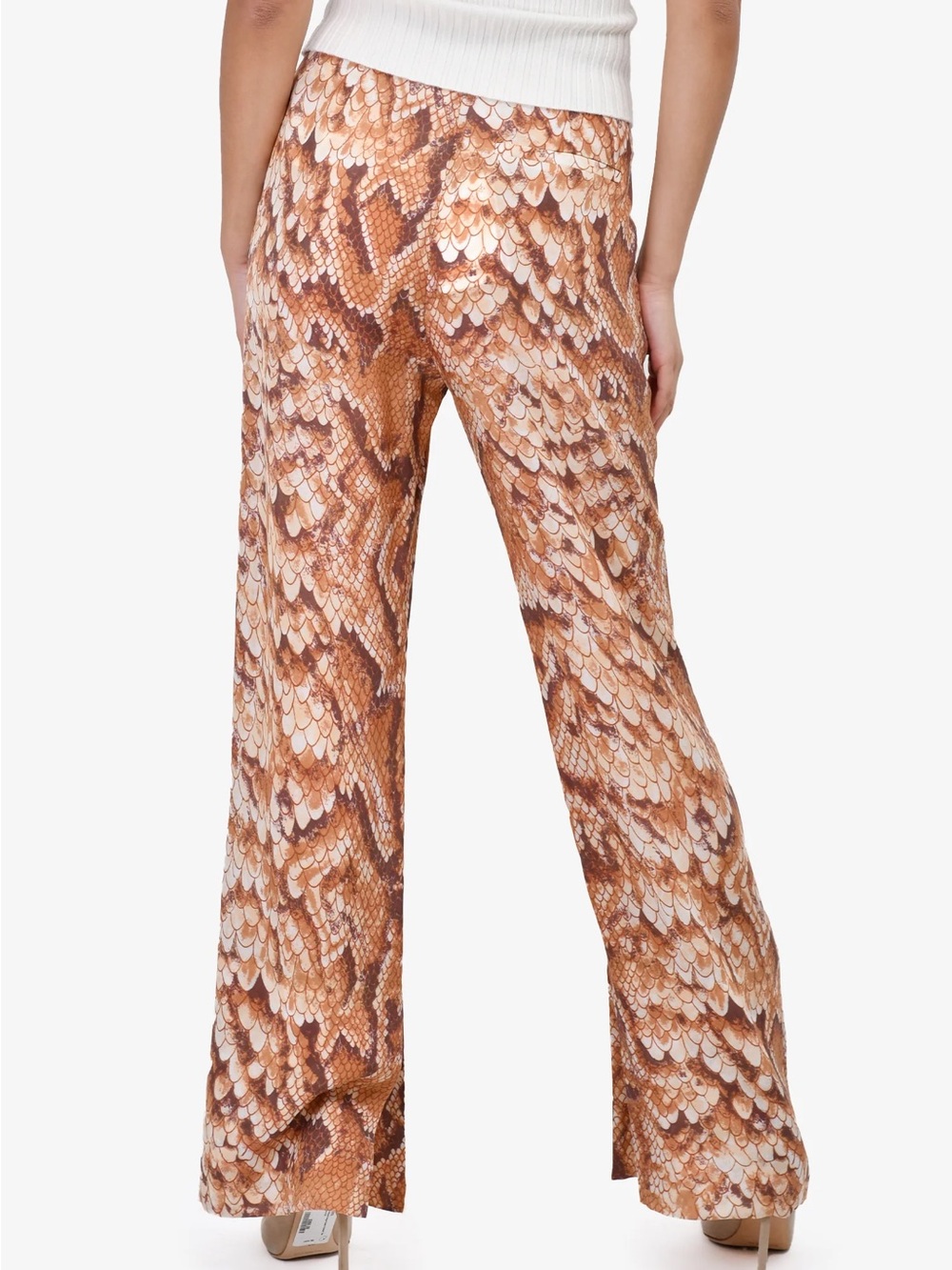 Nanushka Snake Print Pants